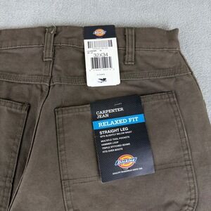 Dickies Carpenter Jeans Relaxed Fit Work Pants 32x34 Straight Leg Utility